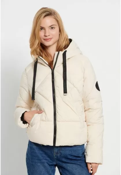 Jackets & Coats Chalk Women's Relaxed Fit Women's Puffer Jacket Funky-Buddha Exclusive