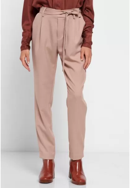 Women's Mushroom Casual Trousers With Elasticated Waistband Funky-Buddha Aesthetic Trousers