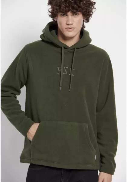 Must-Go Prices Pine Green Funky-Buddha Sweatshirts & Hoodies Men's Overhead Fleece Hoodie