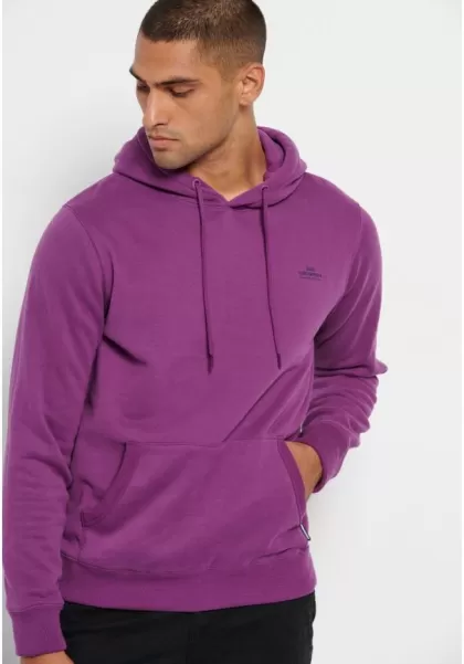 Durable Essential Overhead Hoodie Sweatshirts & Hoodies Funky-Buddha Men's Sunset Purple