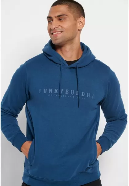 Funky-Buddha Overhead Hoodie With 3D Funky Buddha Print Ocean Men's Top Sweatshirts & Hoodies