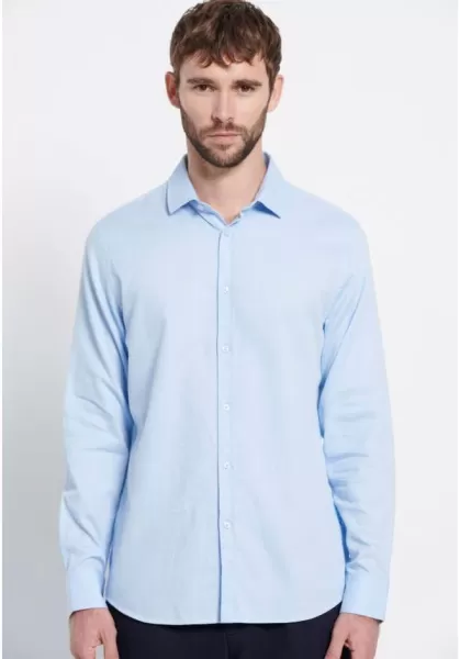 Funky-Buddha Shirts Ciel Men's Cotton Shirt - Marron Label Men's Quality