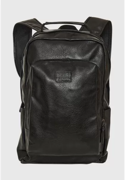 Men's Black Funky-Buddha Bags & Wallets Men's Backpack Cheap