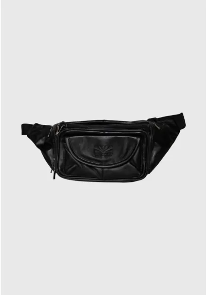 Bags & Wallets Men's Leather Waist Bag Men's Order Black Funky-Buddha